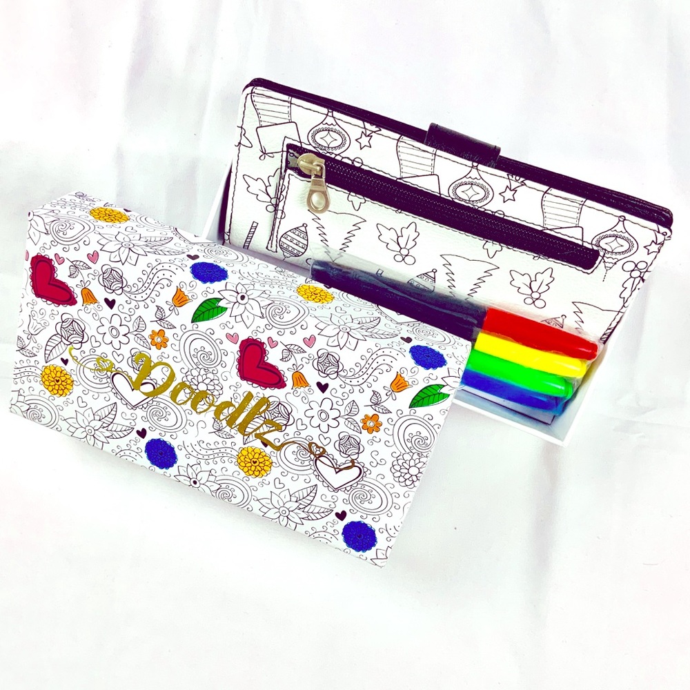Color Your Own Wallet and Box